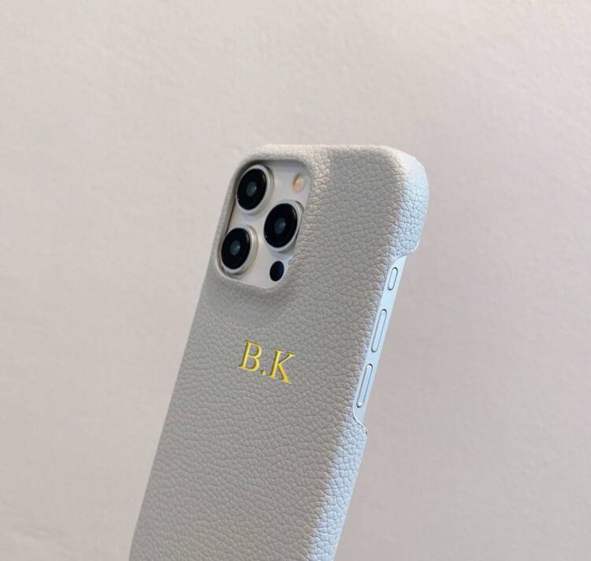 Engraved Leather Phone Case