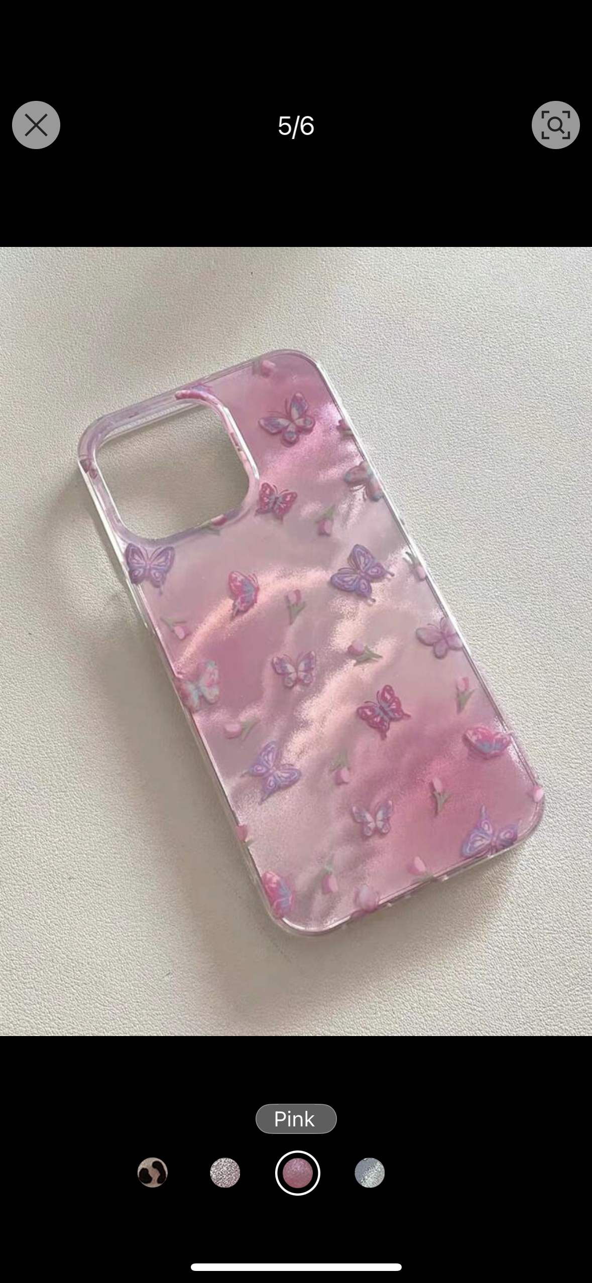 Purple Flutter Case