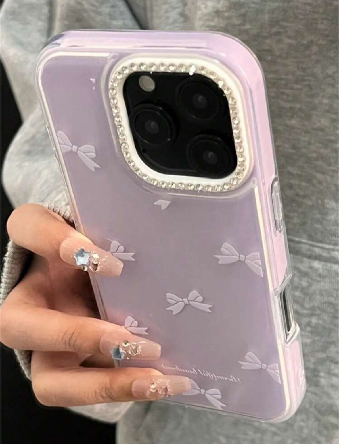Bow-Knot Rhinestone Case