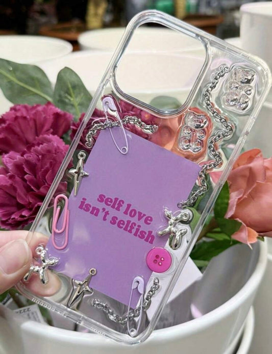 Self Love 3D Resin Case