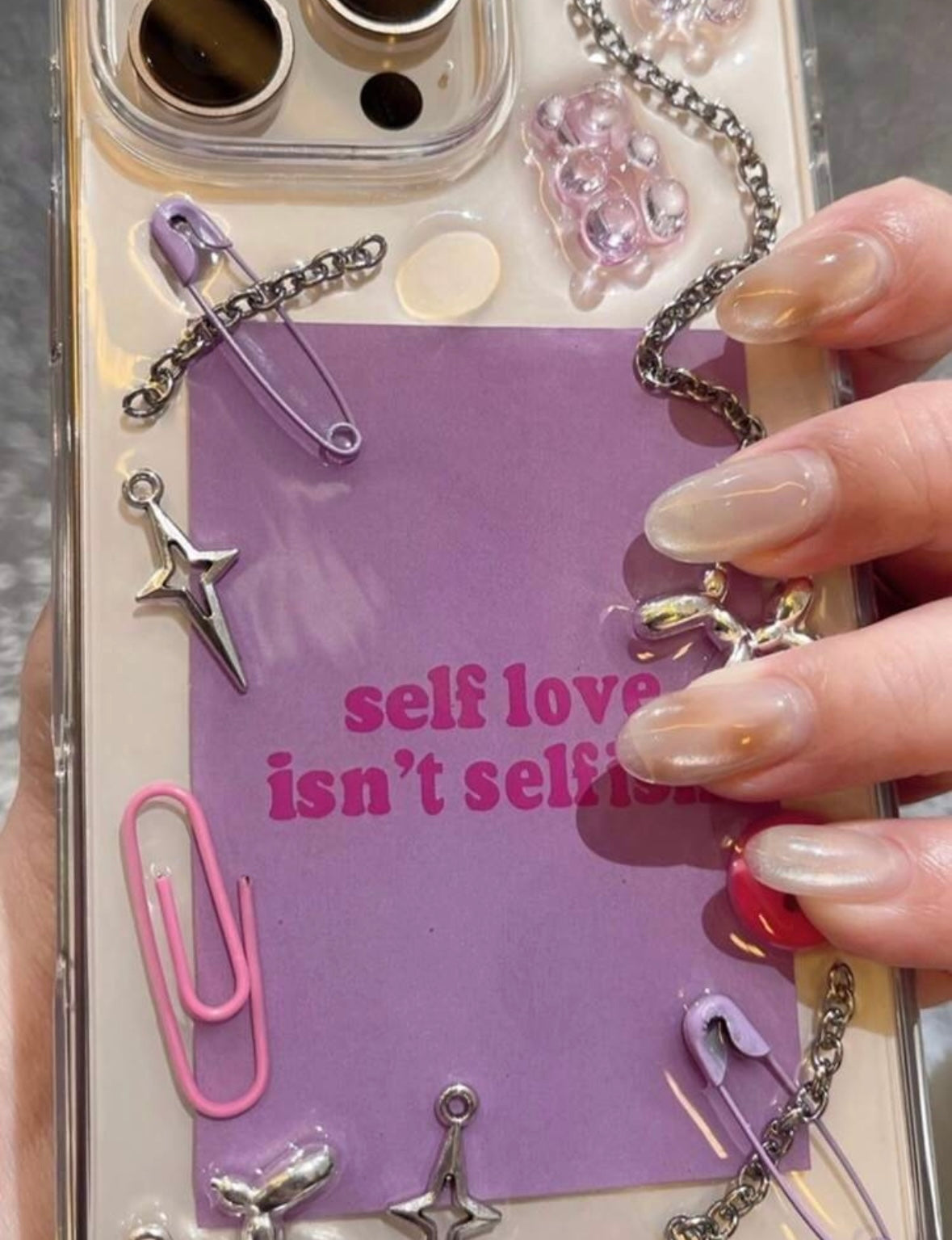 Self Love 3D Resin Case