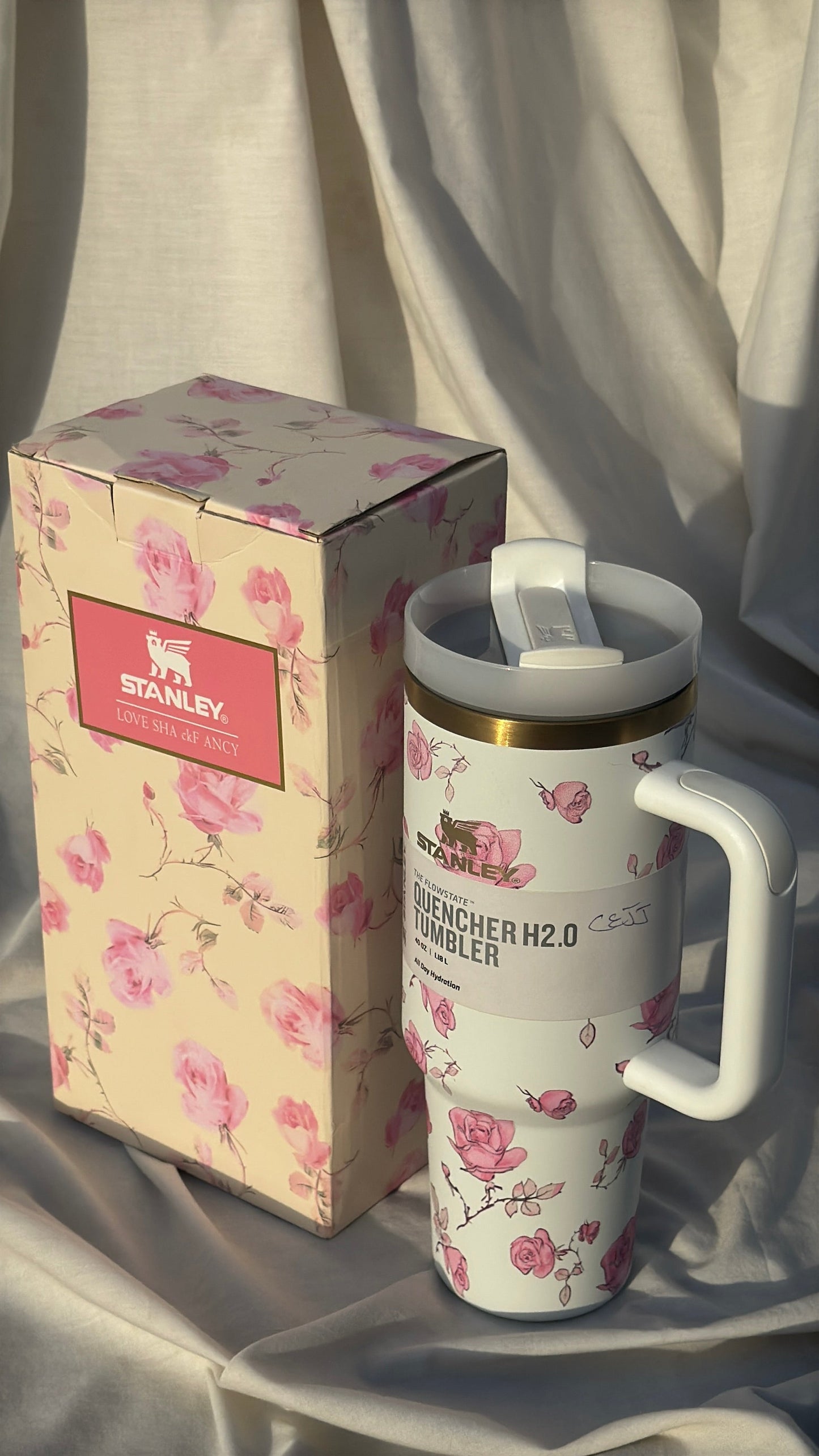 Blossom 40oz Floral Stanley Tumbler