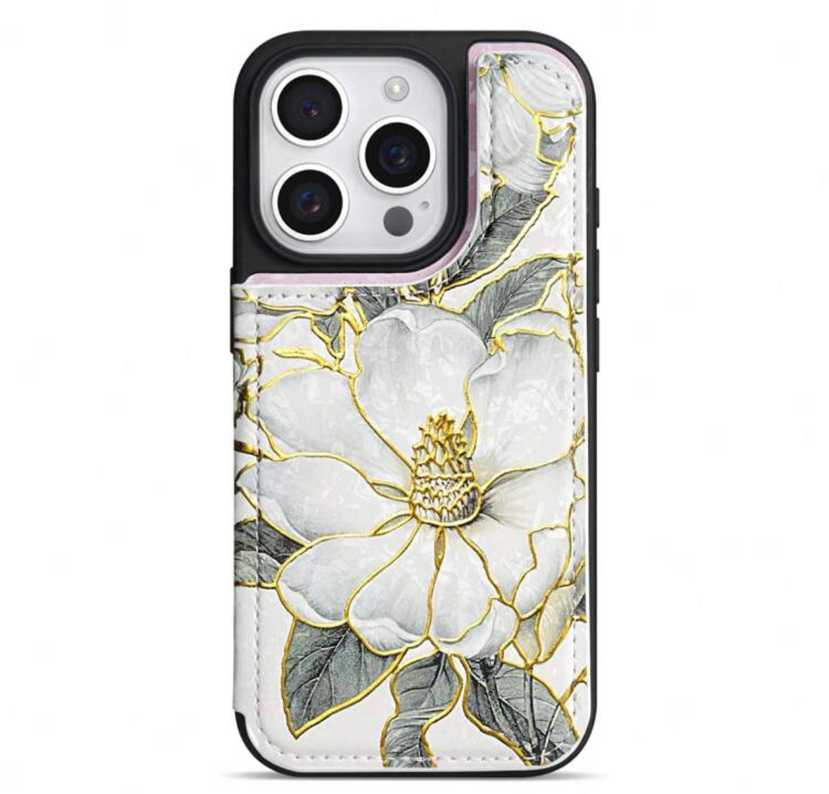 Luxe Magnolia Wallet Case