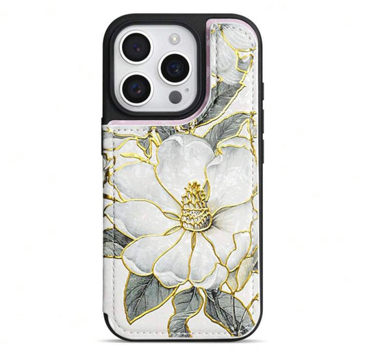 Luxe Magnolia Wallet Case