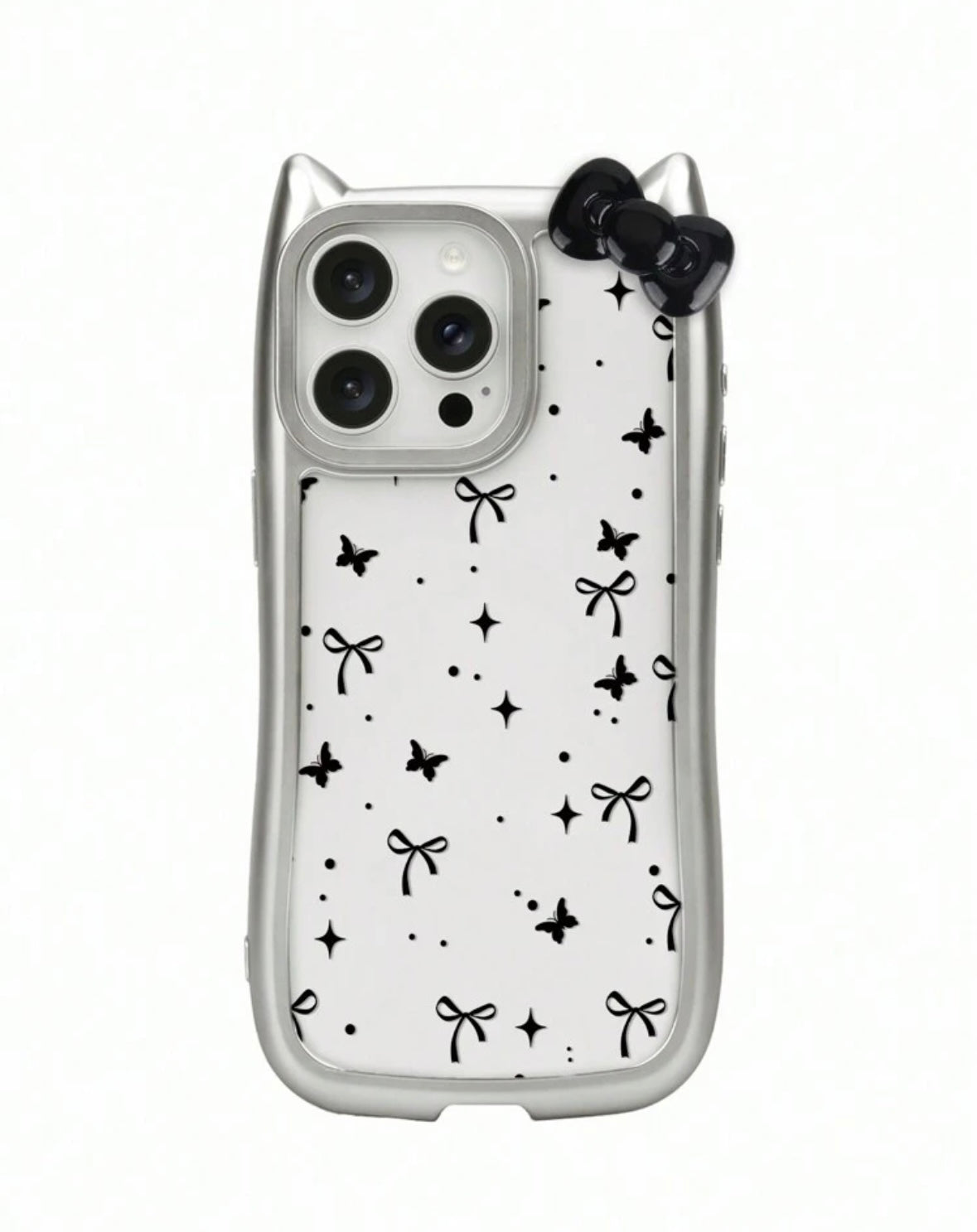 Kitty Bow & Butterfly 3D Case