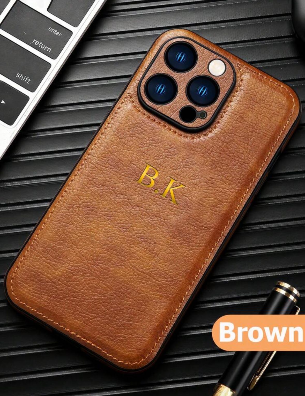 Personalized PU Leather Case