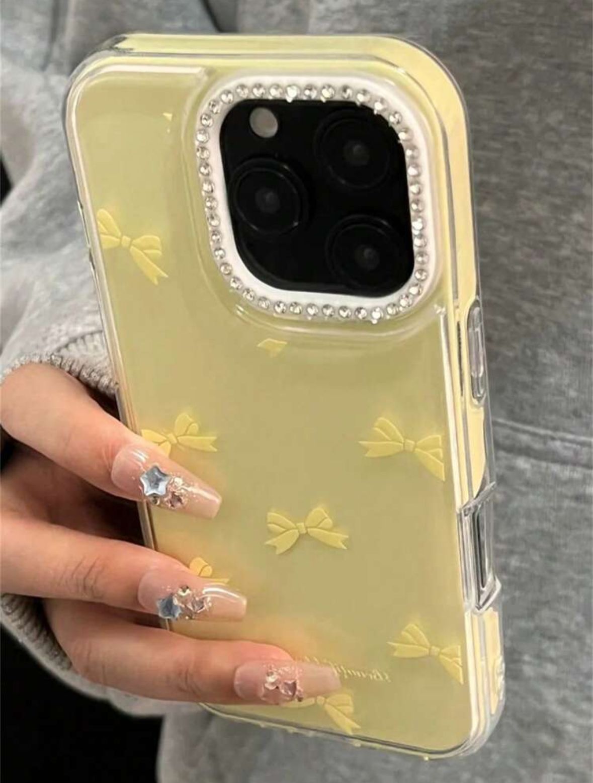 Bow-Knot Rhinestone Case