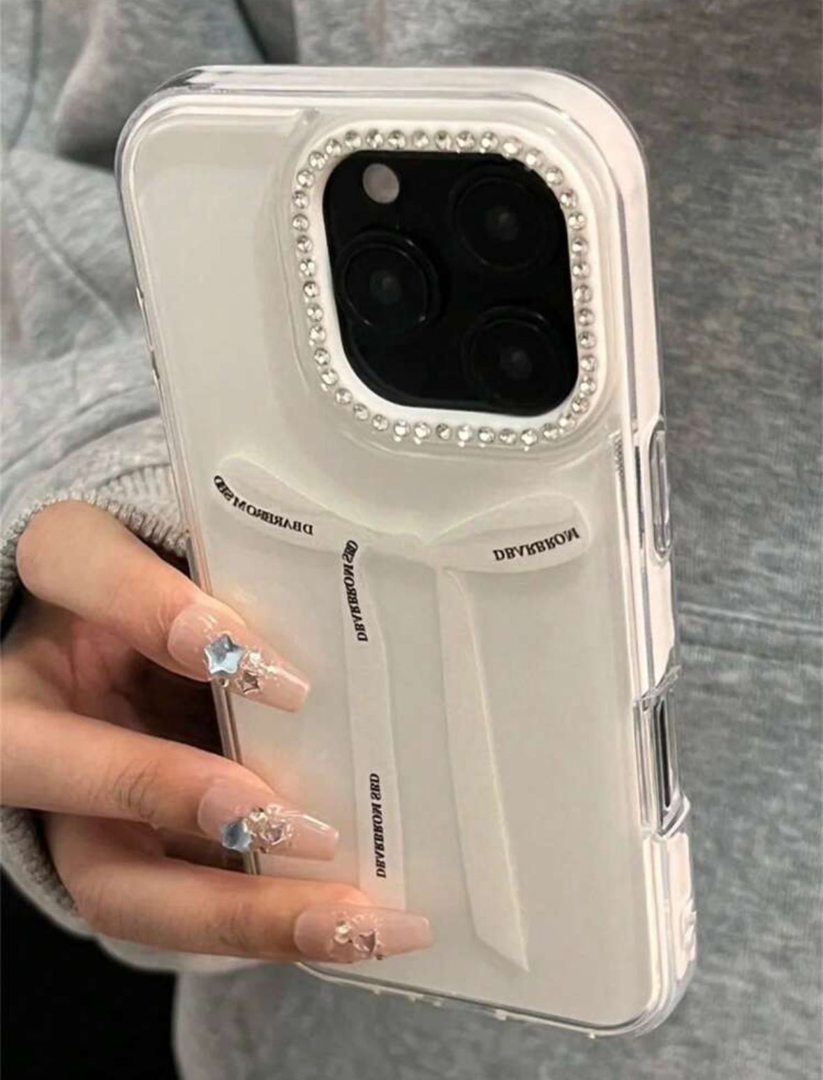 Bow-Knot Rhinestone Case