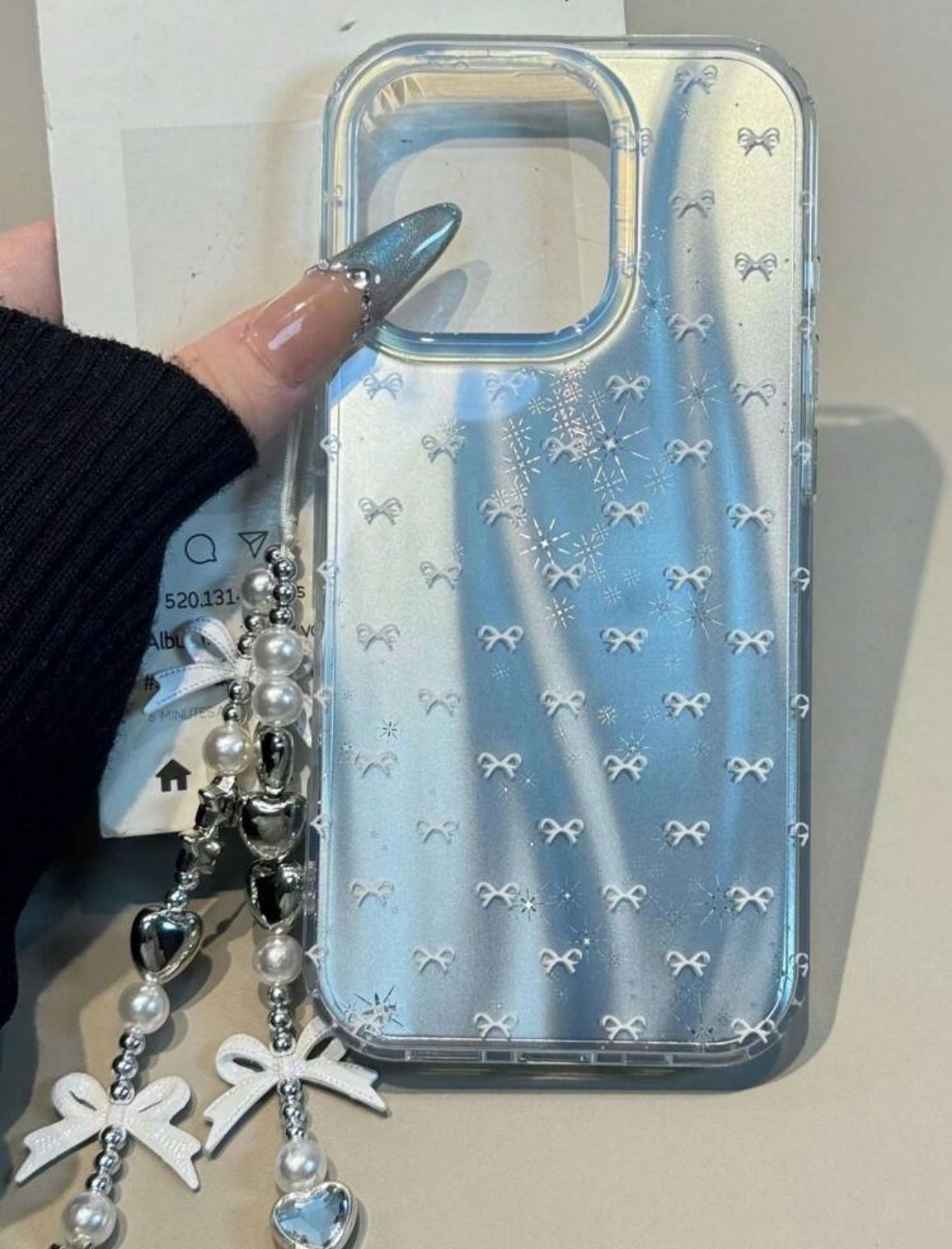 Icy Bow Laser Case with Lanyard