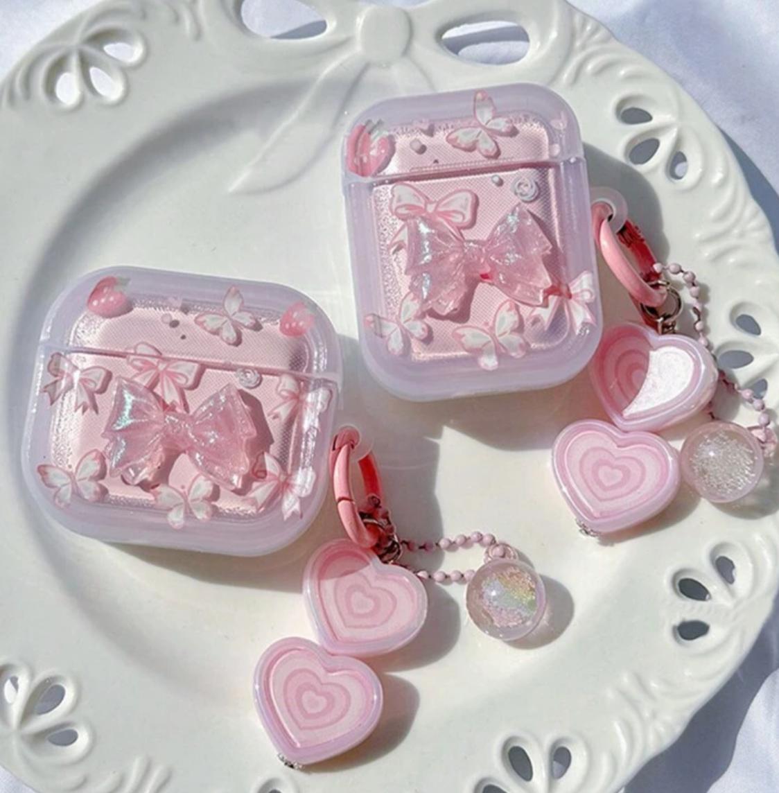 Sweetheart Bow AirPods Case