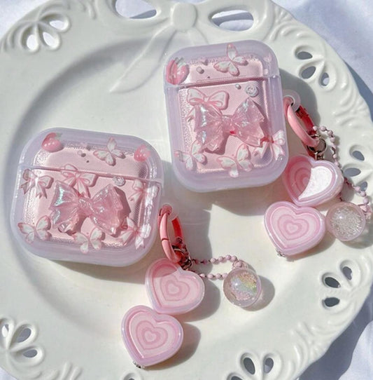 Sweetheart Bow AirPods Case